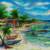 FISHIN DA SEA
Original sold
Copyright by Lalita L. Cofer
Buy a signed limited edition print, includes shipping $69.00.  Please use the submit text box to request title of print you wish to purchase and pay using the "Add to Shopping Cart"  button
